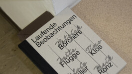 Laufende Beobachtungen Editorial Design 