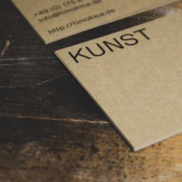 Timo Klos – Kunst 