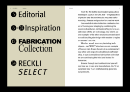 Reckli Lookbook Magazin